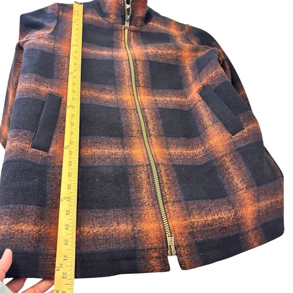 Pendleton Wool Blend Zip Up Walker Coat Jacket Women’s Size Large - Picture 12 of 13